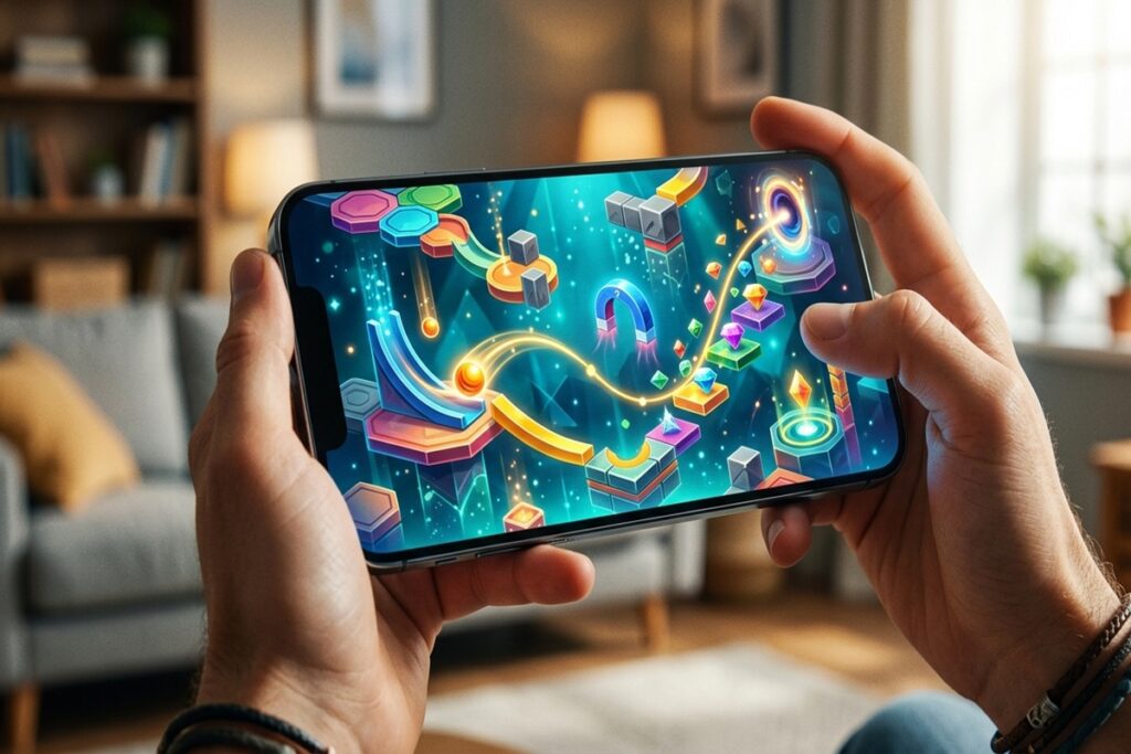 Gameplay d’un jeu similaires aux sorties Android et iOS