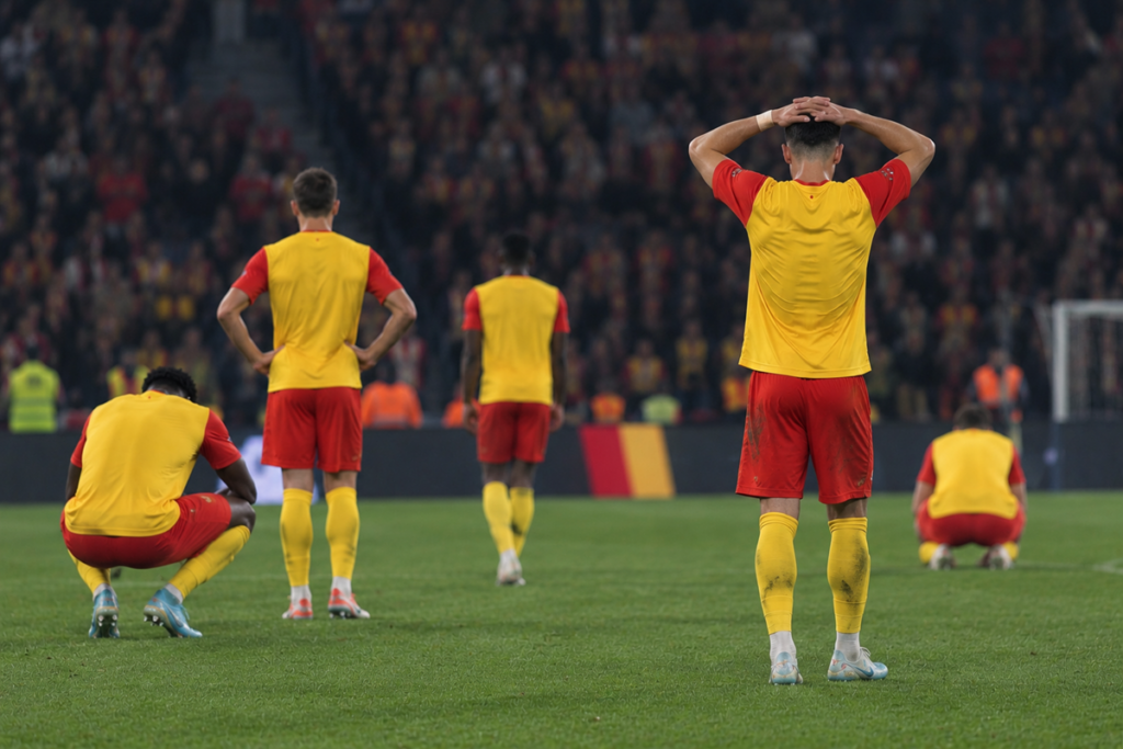 Les joueurs du RC Lens