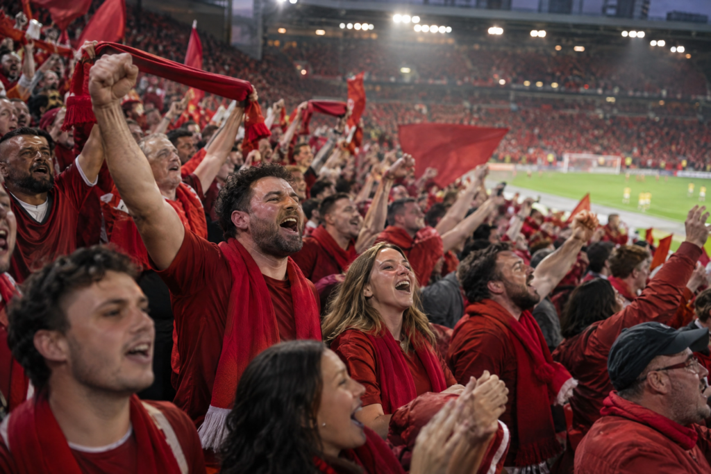 Supporters de Liverpool
