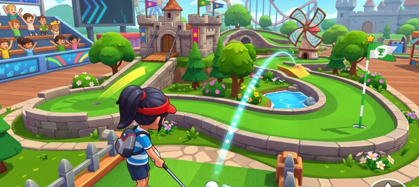 Minigolf Tour : découvrez des parcours variés sur mobile