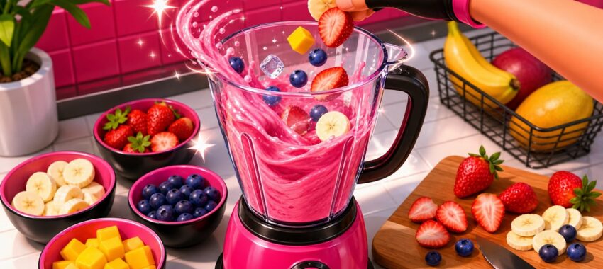 Smoothie Maker Deluxe : testez votre créativité culinaire via mobile