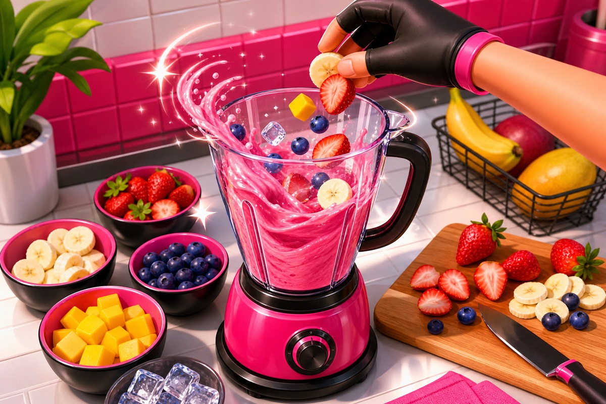 Gameplay d’un jeu comme Smoothie Maker Deluxe