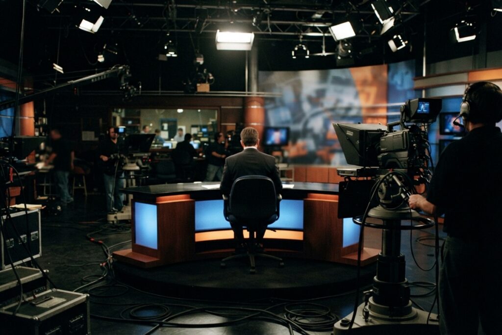Studio de télévision américain