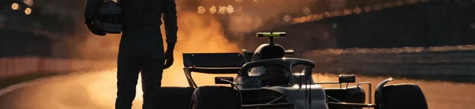 Piste de Formule 1 illustrant l'univers de la romance Throttled