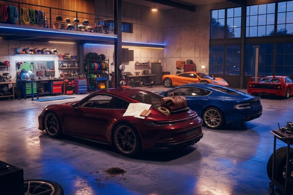 Un garage automobile moderne