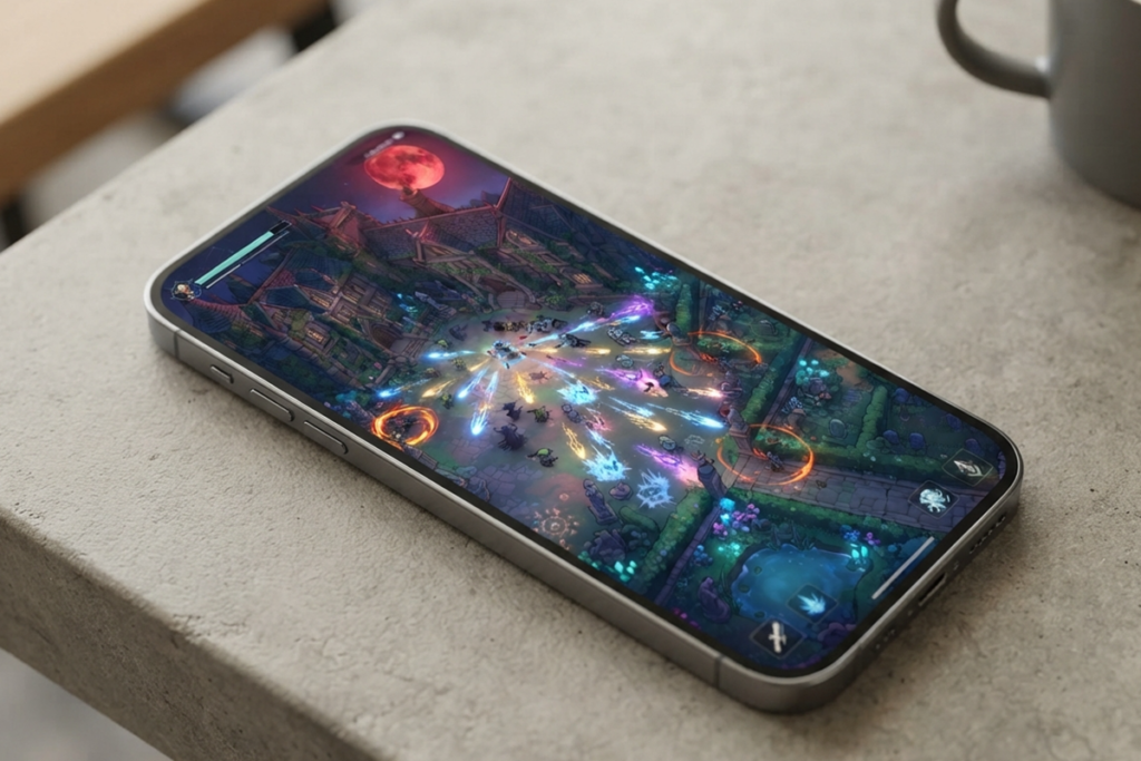 Un jeu mobille comme Vampire Survivors