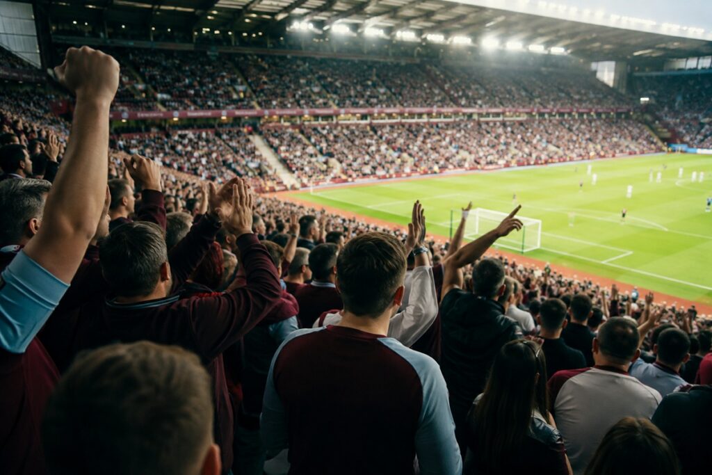 Supporters d'Aston Villa