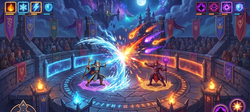 Wizzard Battle : un jeu mobile placé sous le signe de la magie