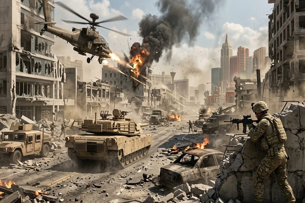 Gameplay d’un jeu de tir similaire à Battlefield 6