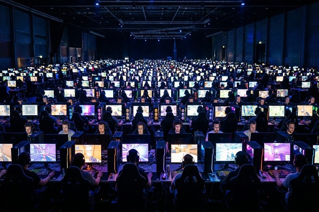 Illustration des joueurs simultanés sur PC