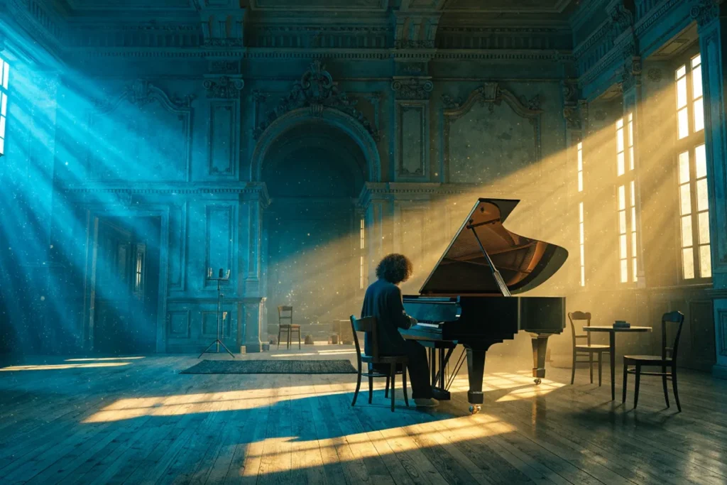 Le Fantôme de l’Opéra évoqué par un pianiste mystérieux