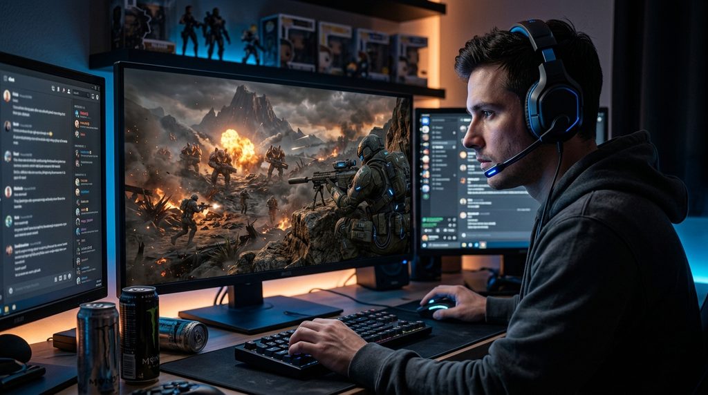Un joueur qui découvre les factions de Helldivers 2