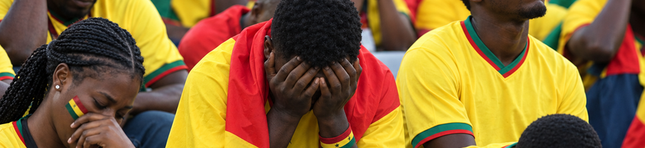 Supporters du Ghana en tribune