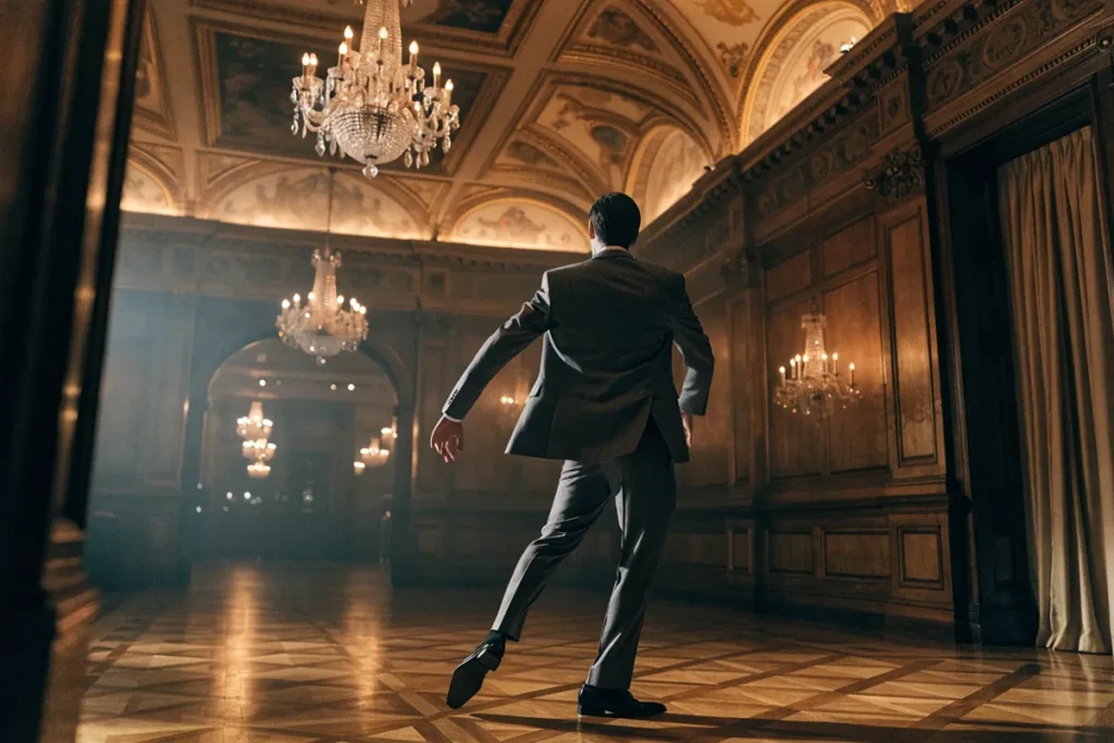 Ambiance de valse inspirée du clip Coming Up Roses