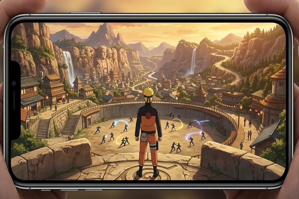 Un jeu Naruto sur smartphone