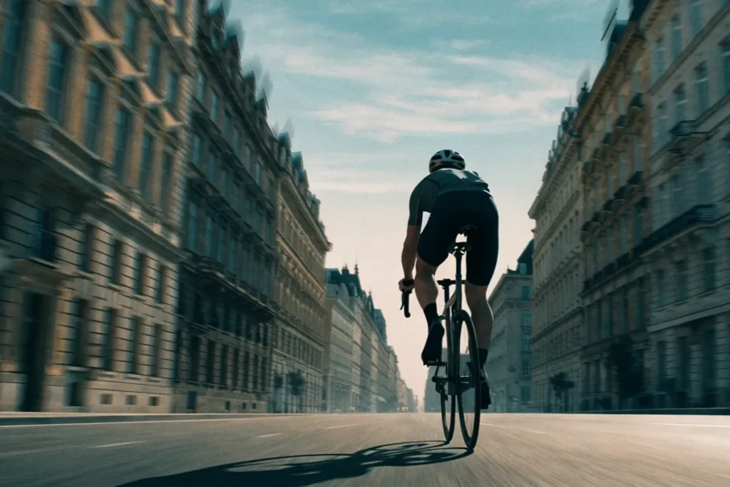 Un boulevard fictif évoque le décor du final de Paris-Tours 2026 à Tours