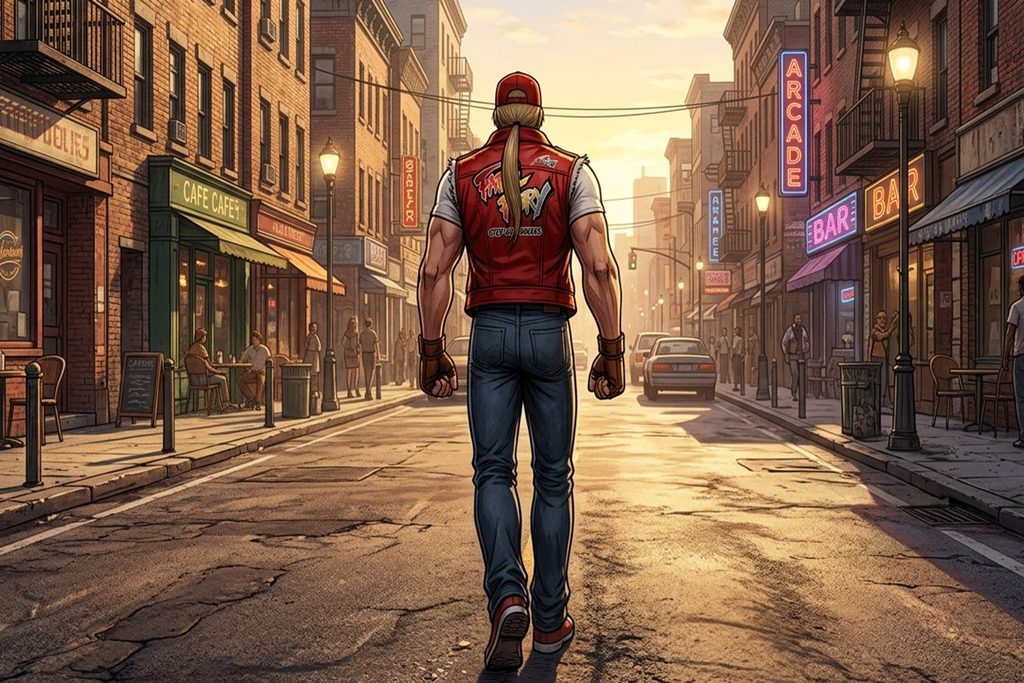 Un personnage du jeu Fatal Fury : City of the Wolves